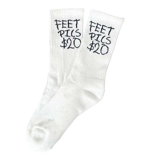 Feet Pics $20 Socks.