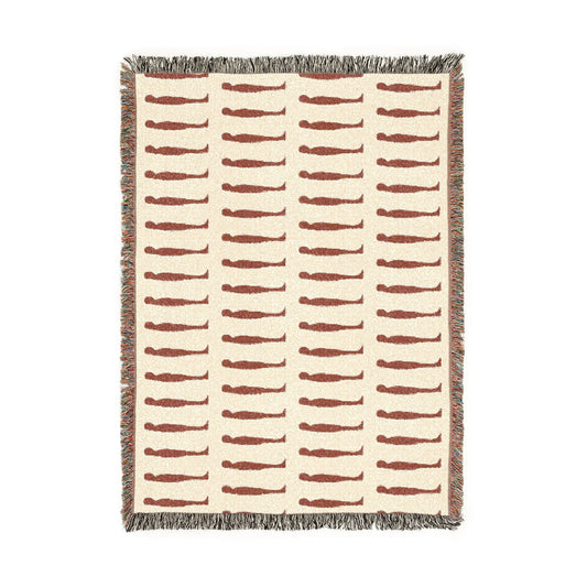 Saddam Hiding Spot Woven Blanket.