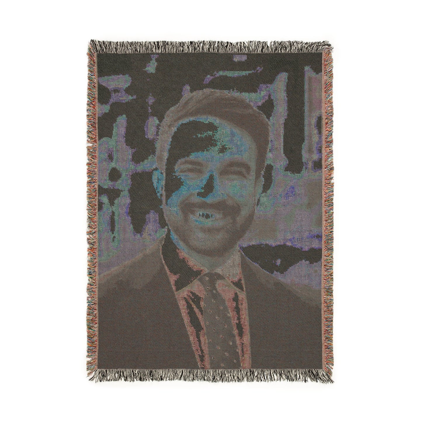 Zohran woven blanket.