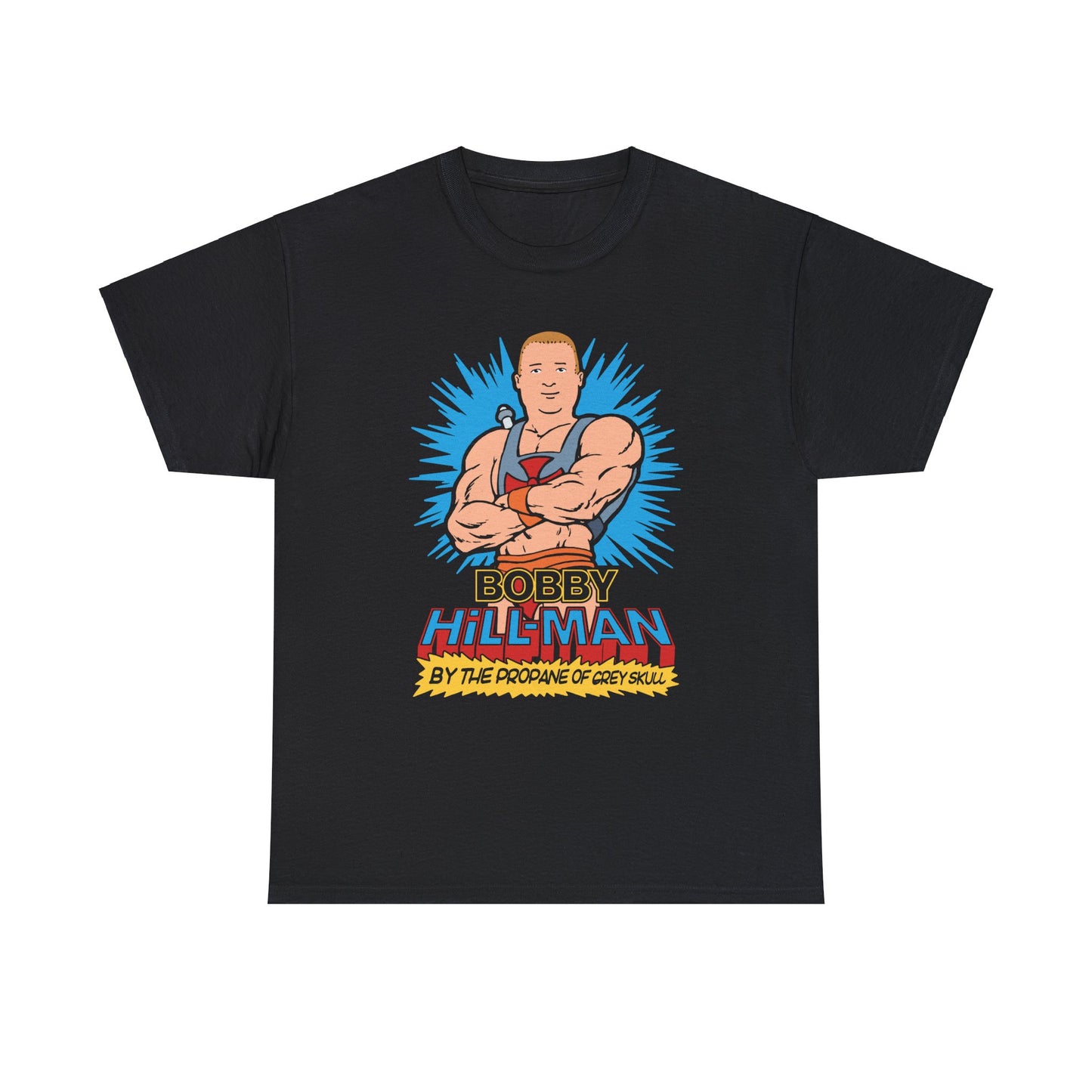 Bobby Hill-Man By The Propane of Grey Skull.