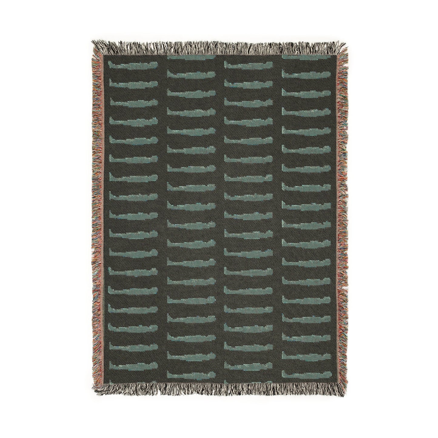 Saddam Hiding Spot Woven Blanket.