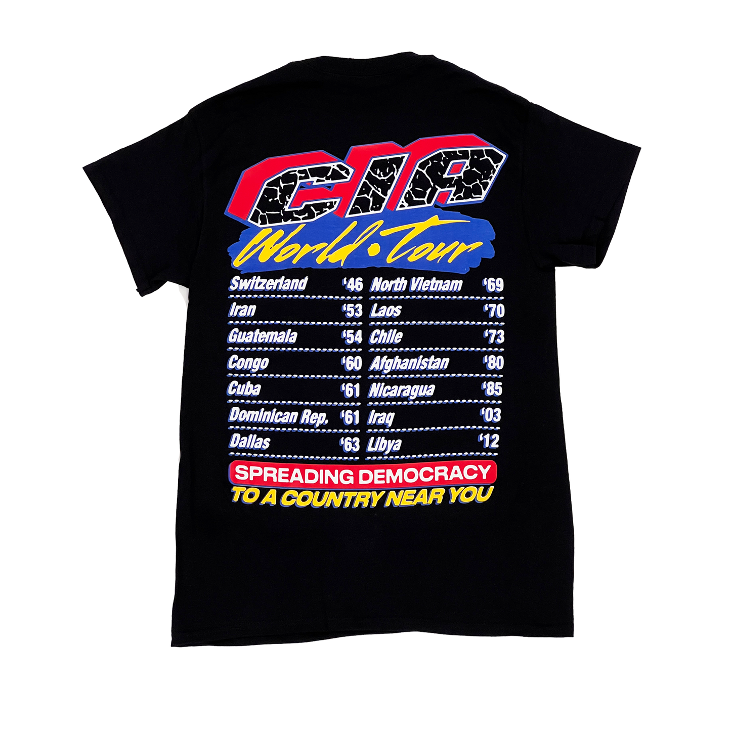 CIA World Tour.