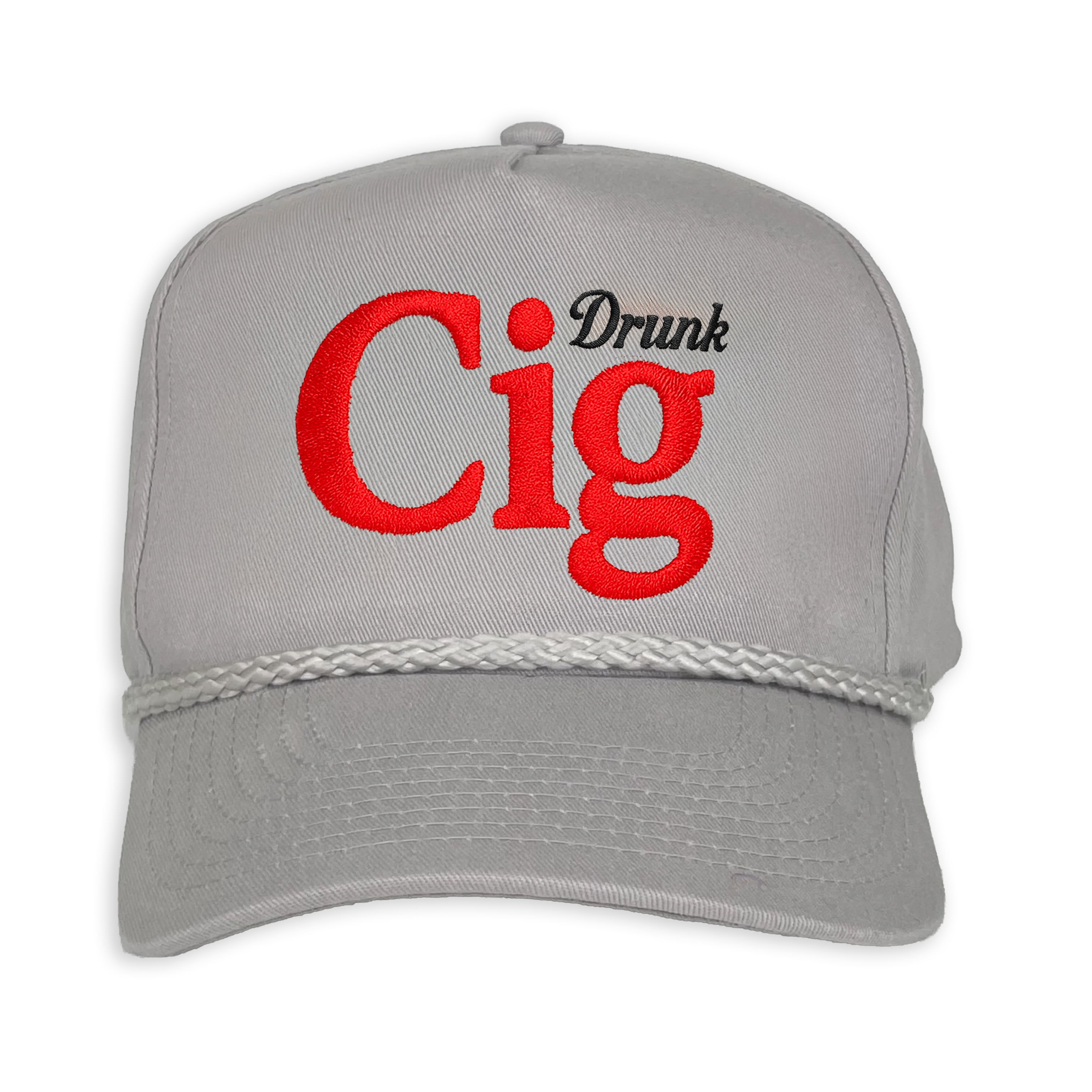 Drunk Baseball Cap DRUNK HAT Upside Down Custom Embroidered Cap – Old School Hats main image 2