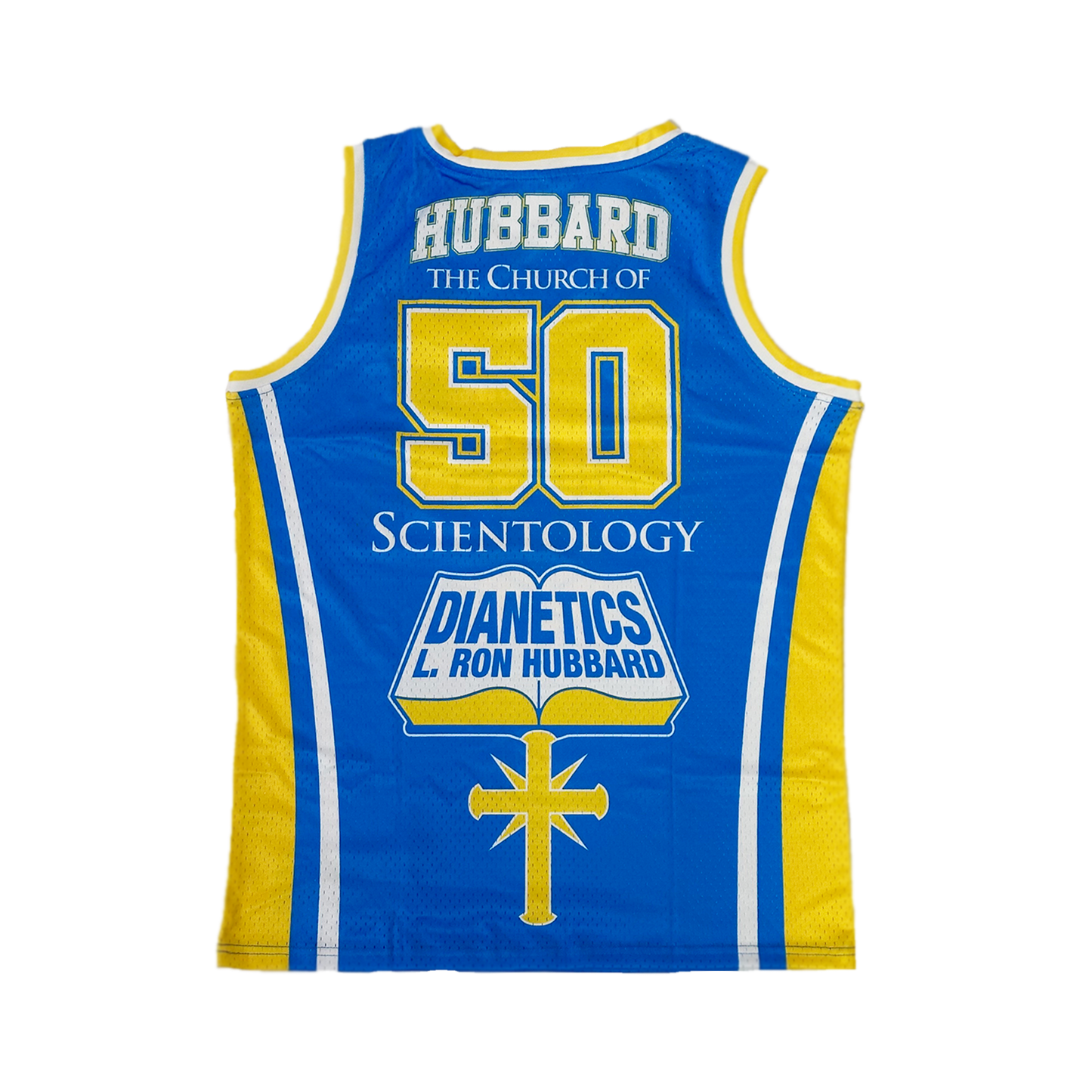 Scientology Basketball Jersey.