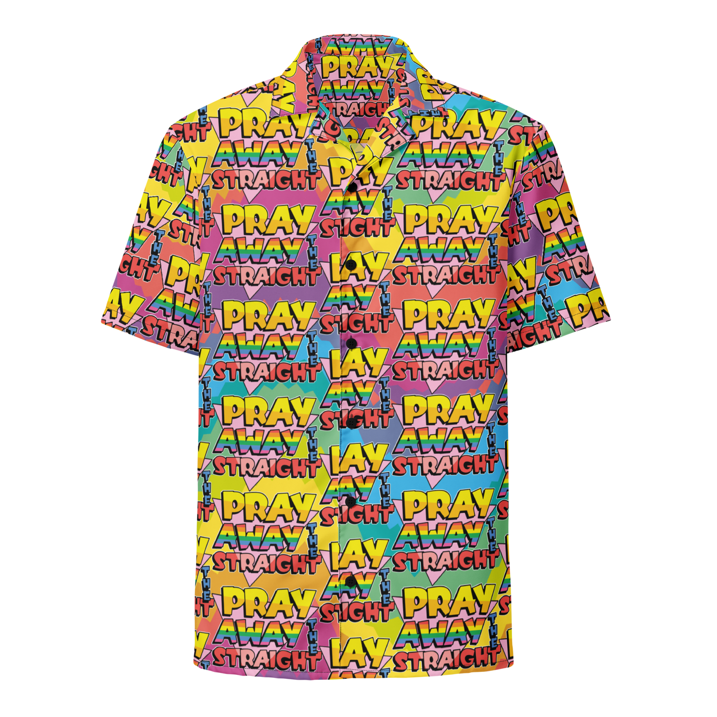 Pray Away The Straight Hawaiian Shirt.