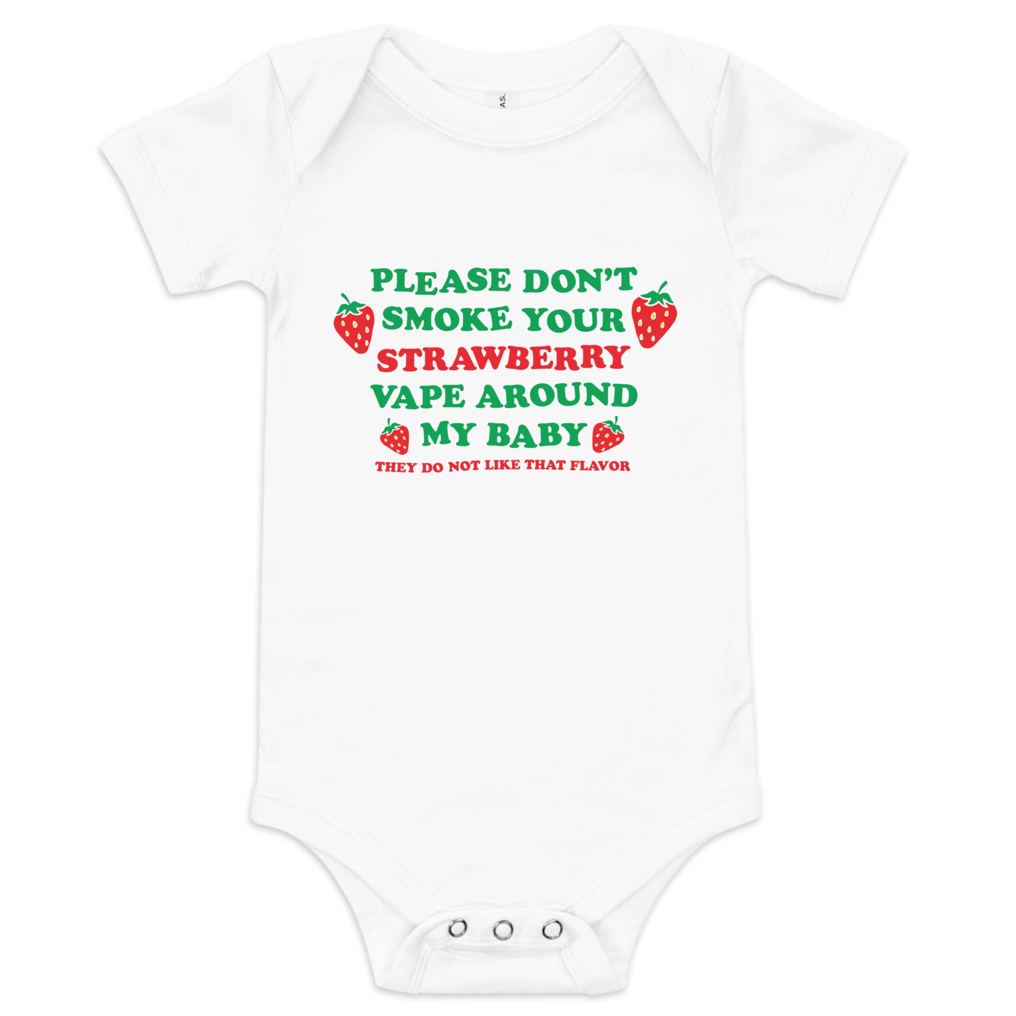 don't blow vape smoke on my baby letting my baby vape doesn't make me a bad mom. i feel like It helps his  lung disease. #satire #joke #oxygen #lungdisease #baby main image 1