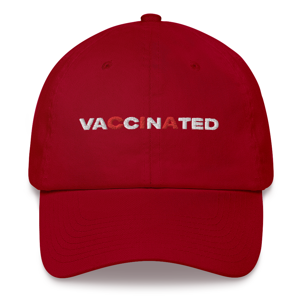 Vaccinated CIA Dad Hat.