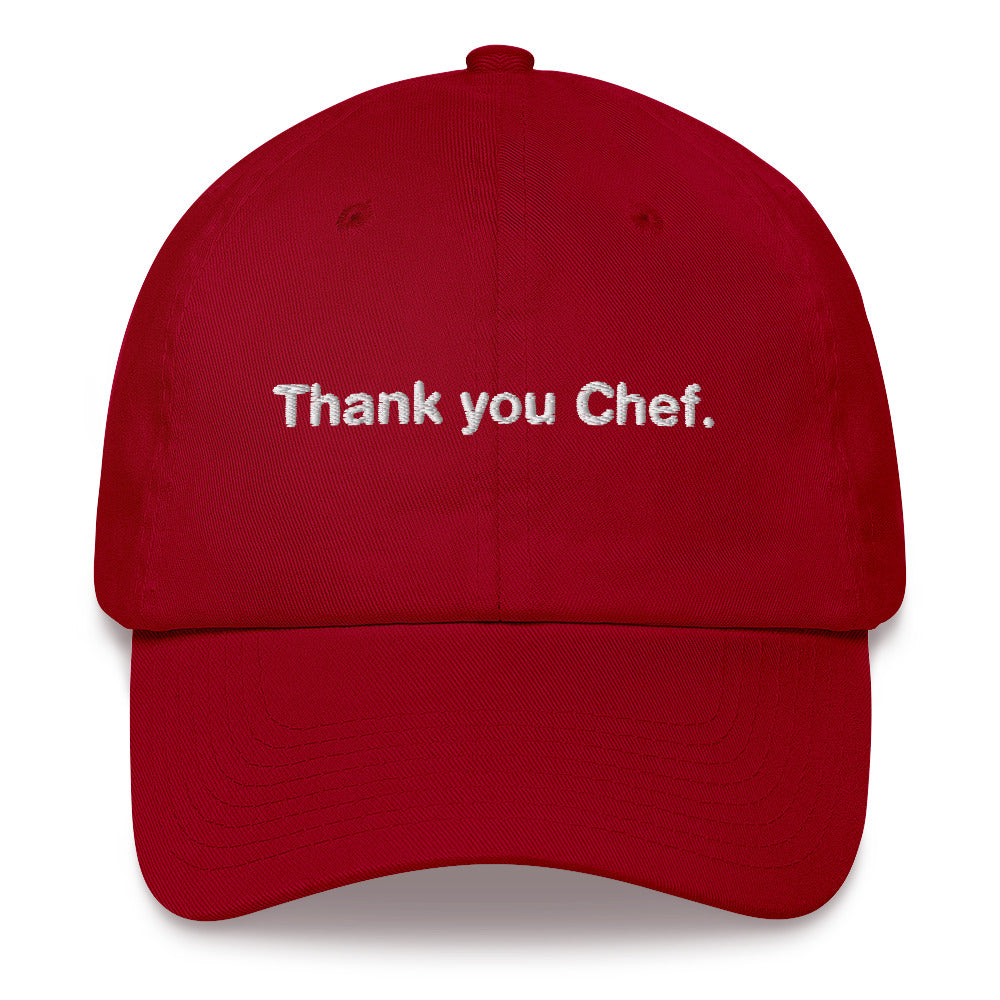 Thank You Chef.