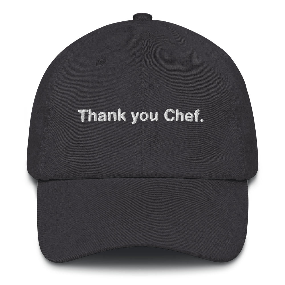 Thank You Chef.