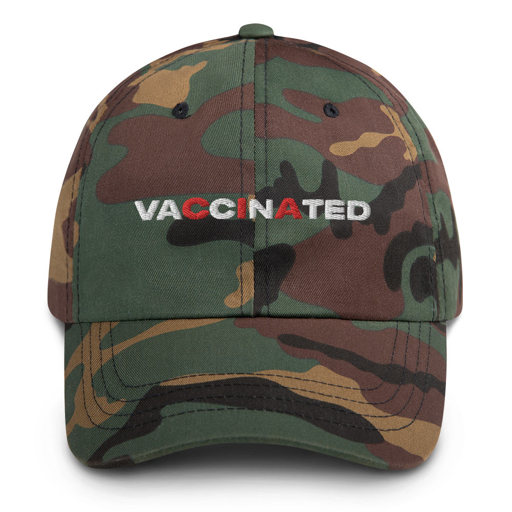 Vaccinated CIA Dad Hat.