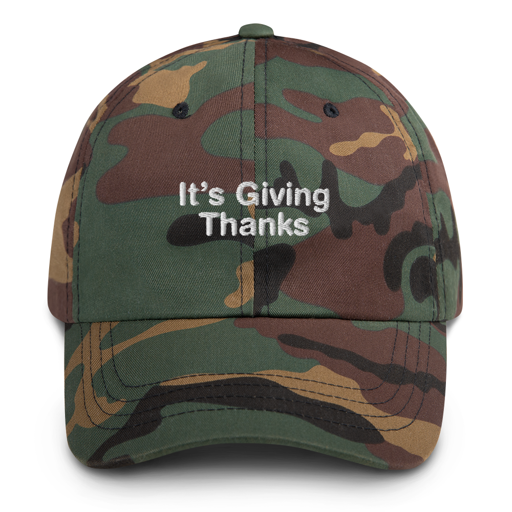 It's Giving Thanks Hat.