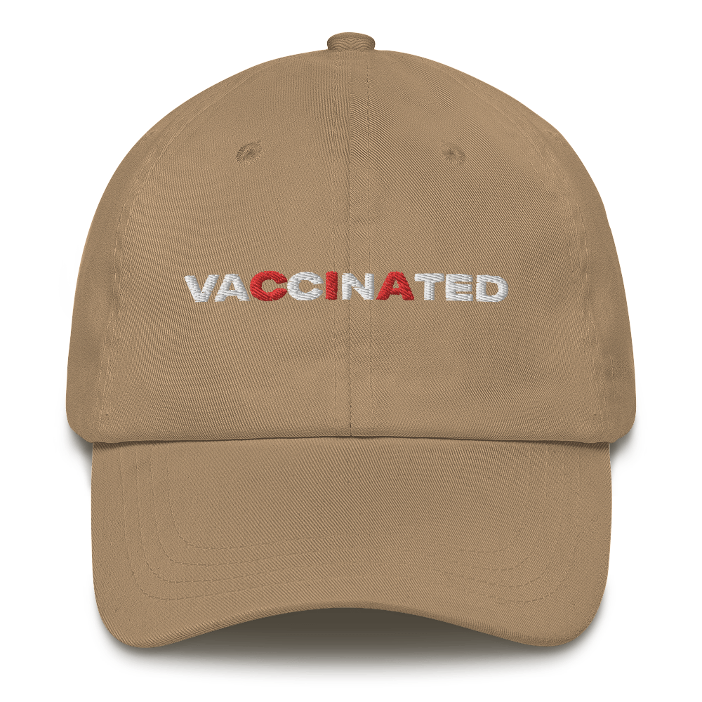 Vaccinated CIA Dad Hat.