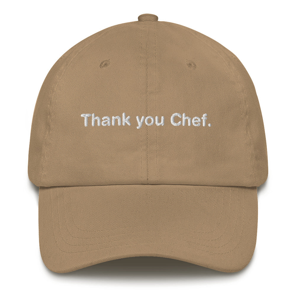 Thank You Chef.