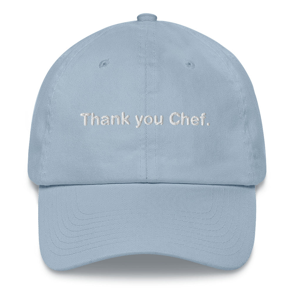 Thank You Chef.