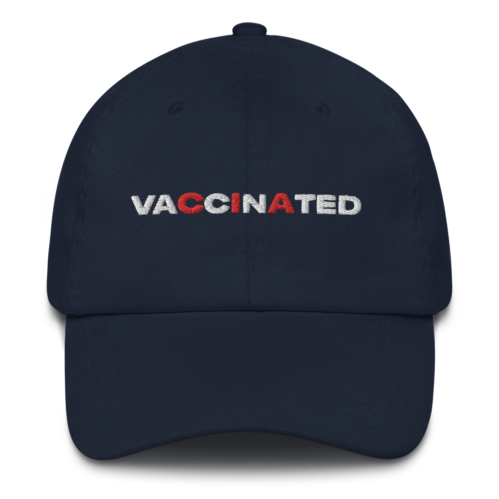 Vaccinated CIA Dad Hat.
