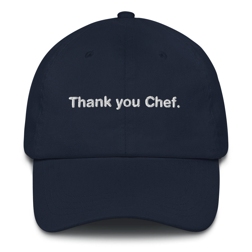 Thank You Chef.