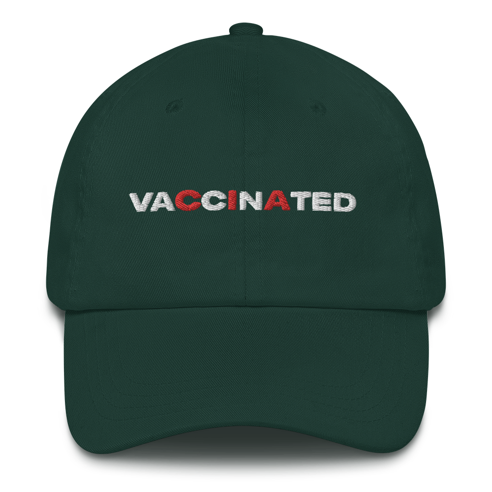Vaccinated CIA Dad Hat.