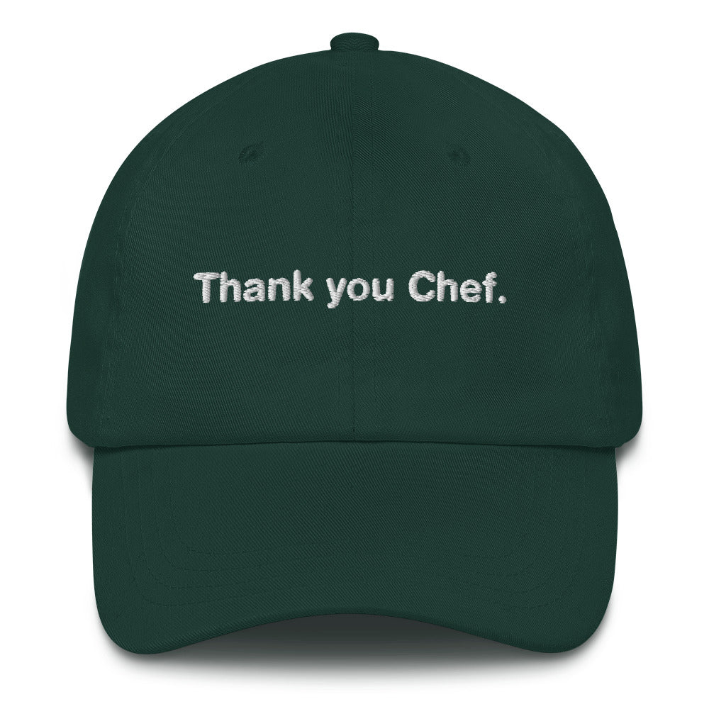 Thank You Chef.