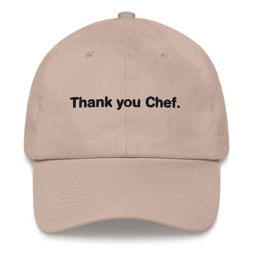 Thank You Chef.