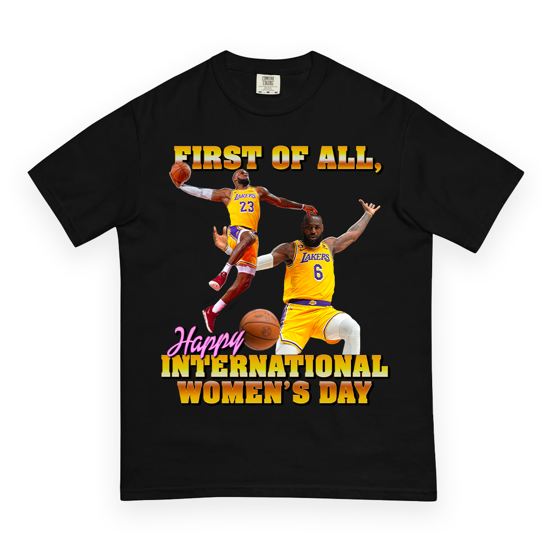 First of All, Happy International Women's Day