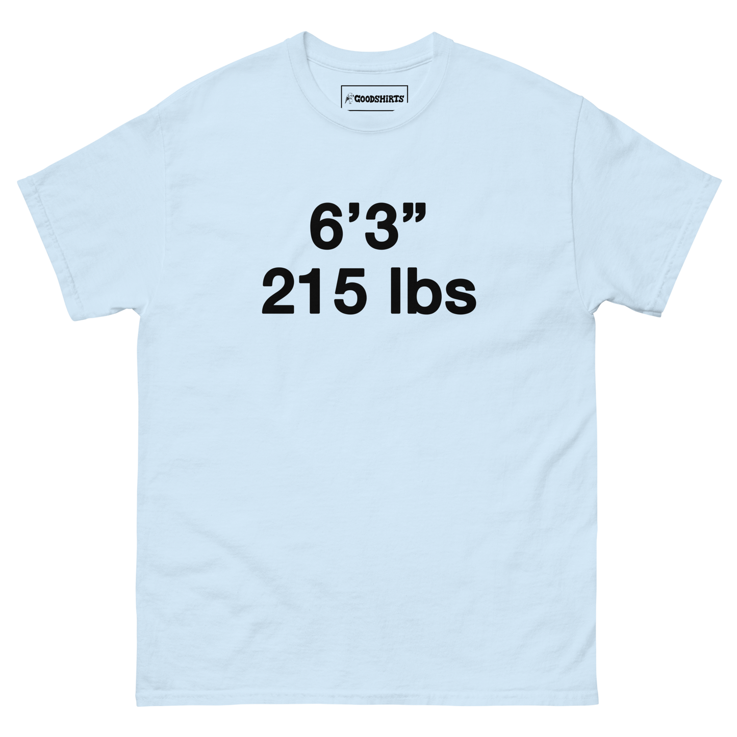 6'3" 215 lbs.