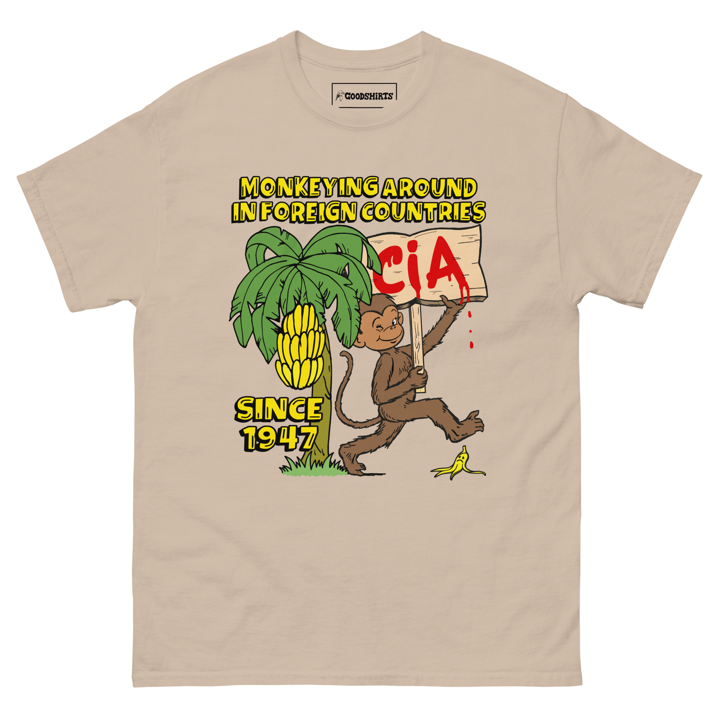 Monkeying Around In Foreign Countries Since 1947.