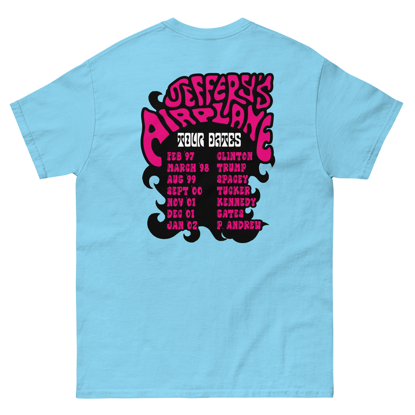 Jeffery's Airplane World Tour 2019.