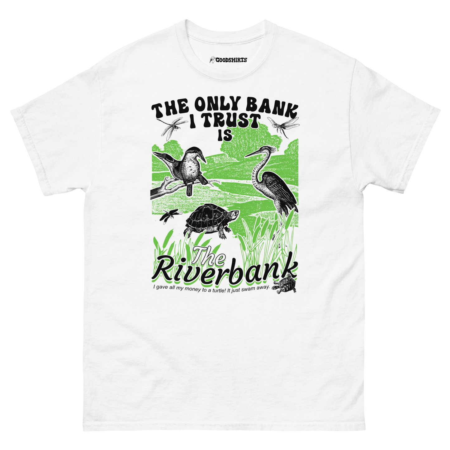 The Only Bank I Trust Is The Riverbank by @ArcaneBullshit.
