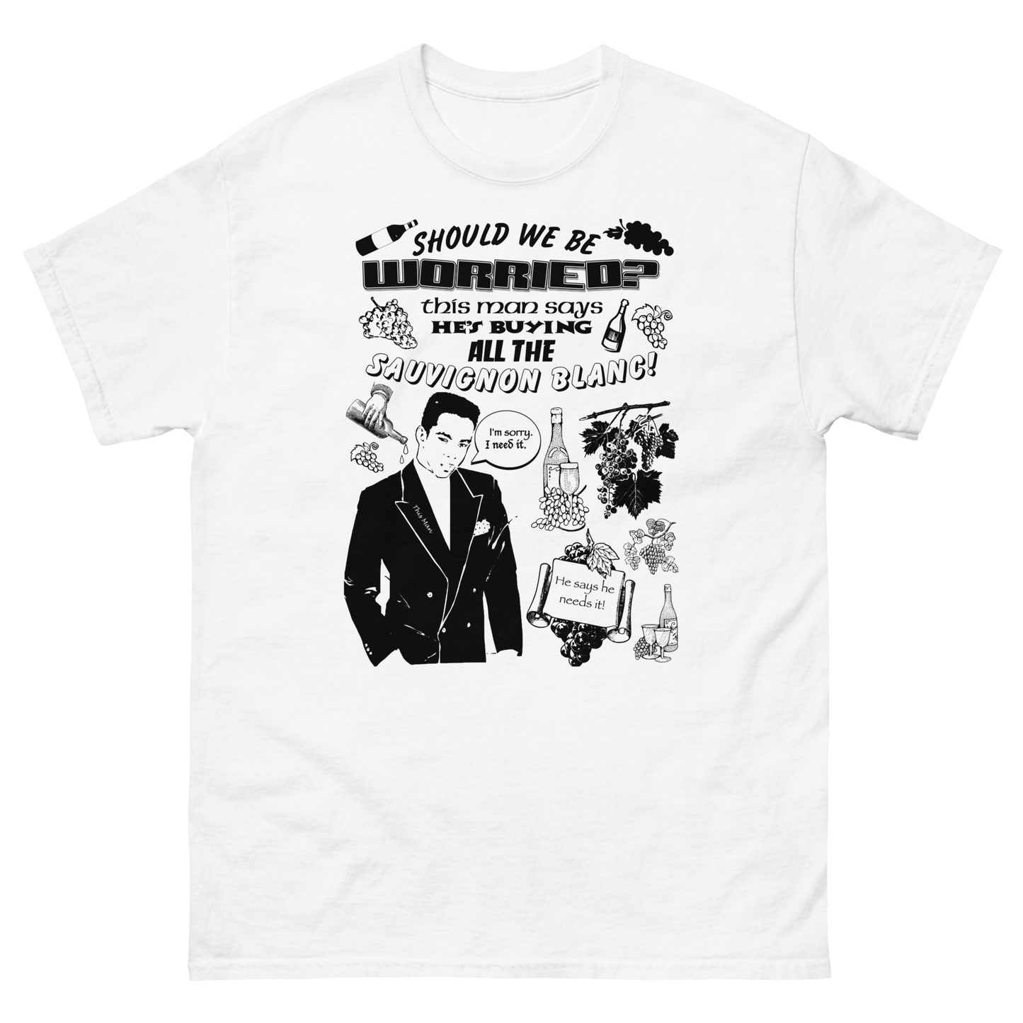 Suave Blanc Man by @ArcaneBullshit