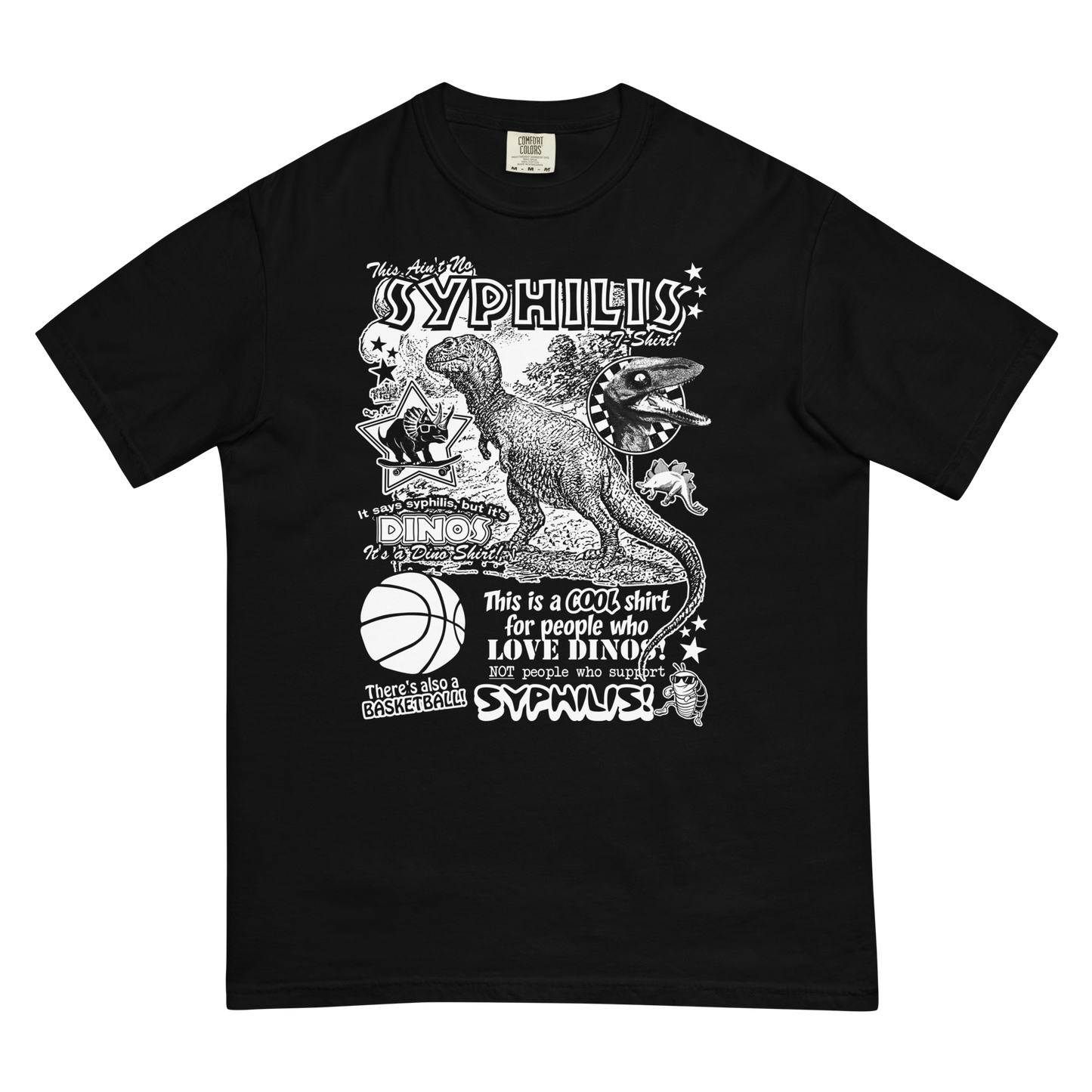 This Ain't No Syphilis T-Shirt! by @ArcaneBullshit.