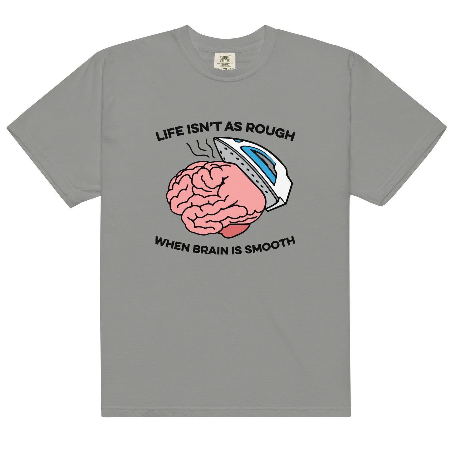 Life Isn't As Rough, When Brain Is Smooth.