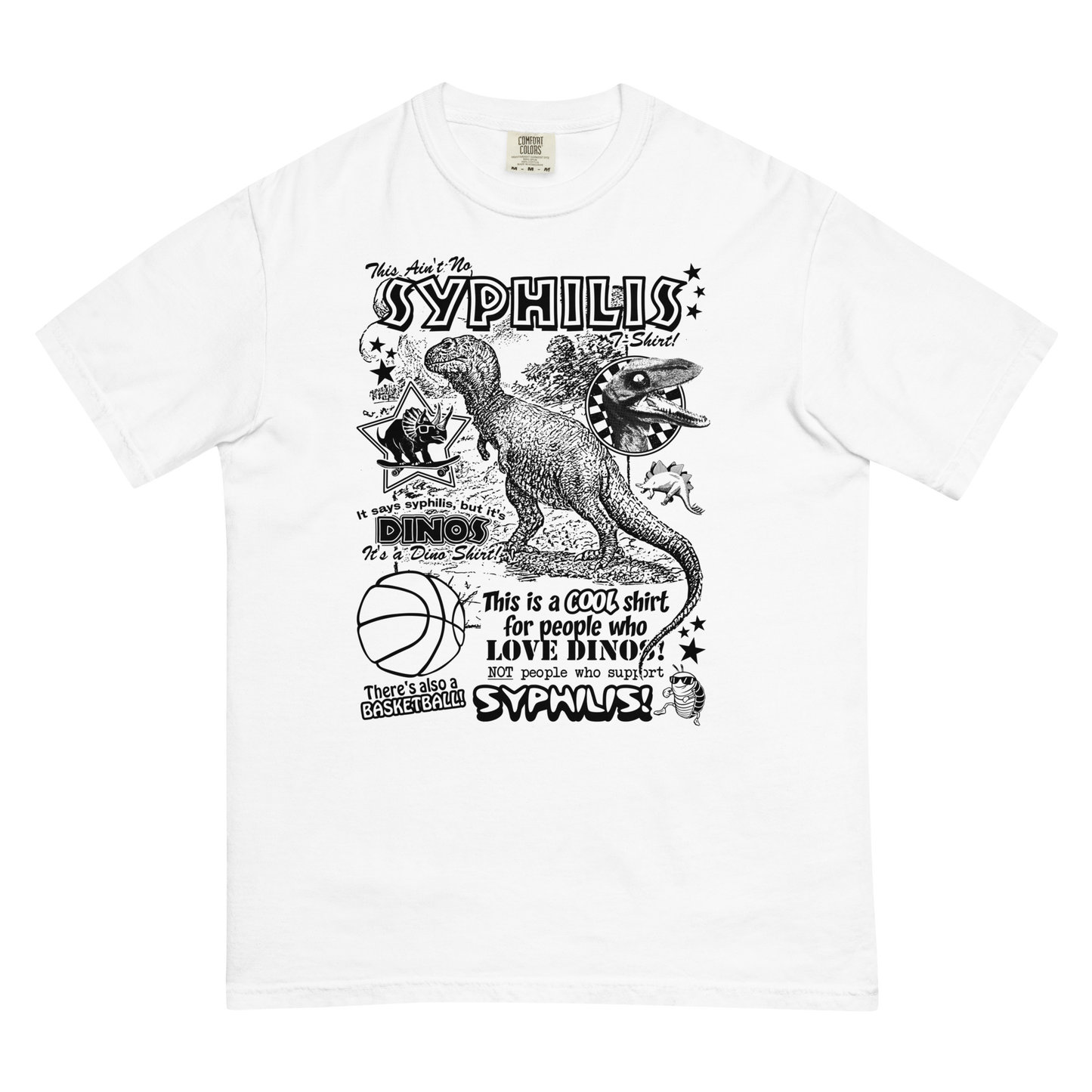 This Ain't No Syphilis T-Shirt! by @ArcaneBullshit.