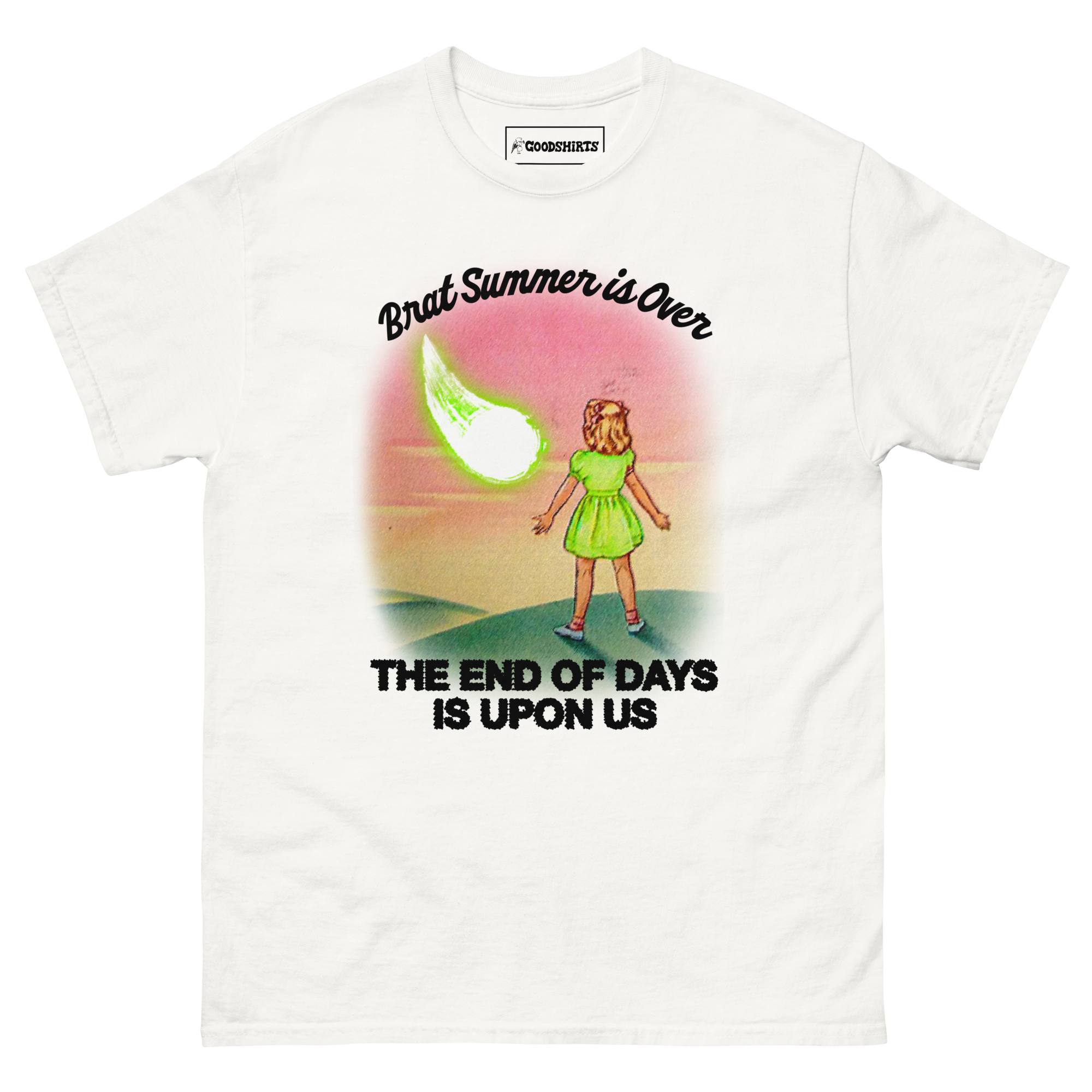 Brat Summer Is Over. The End Of Days Is Upon Us. Good Shirts