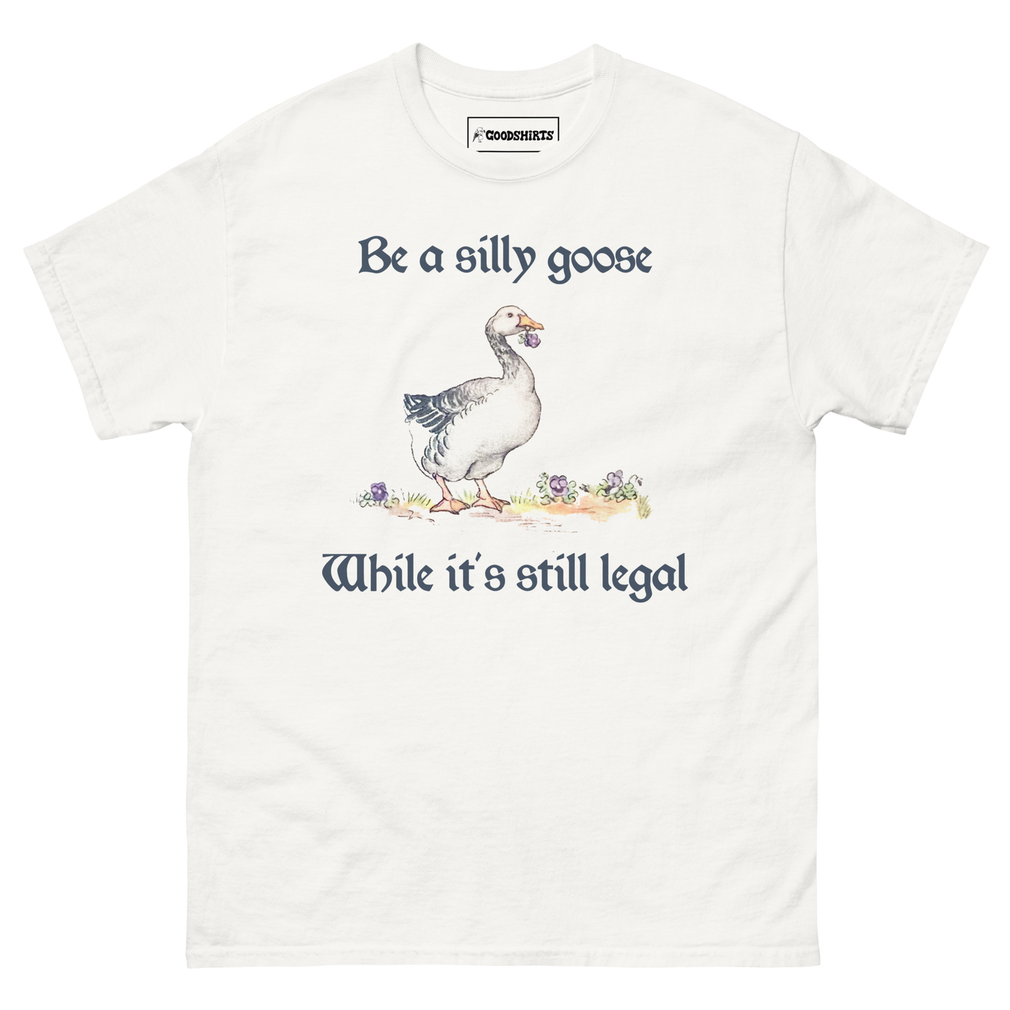 Be A Silly Goose While It's Still Legal.