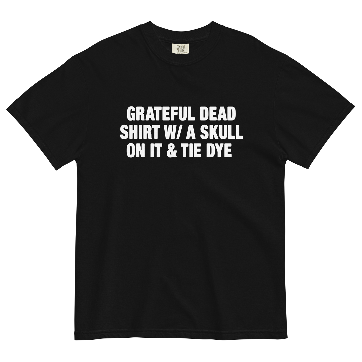 Tie Dye Band Shirt.