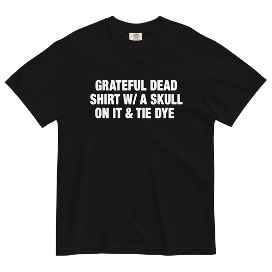 Tie Dye Band Shirt.