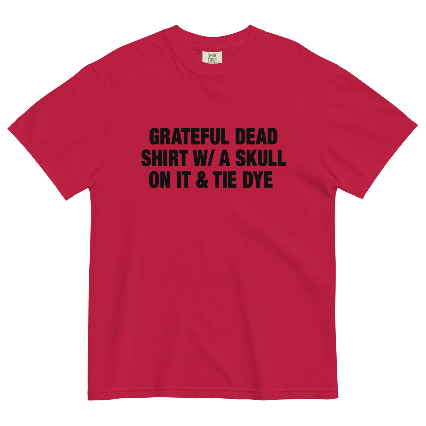 Tie Dye Band Shirt.