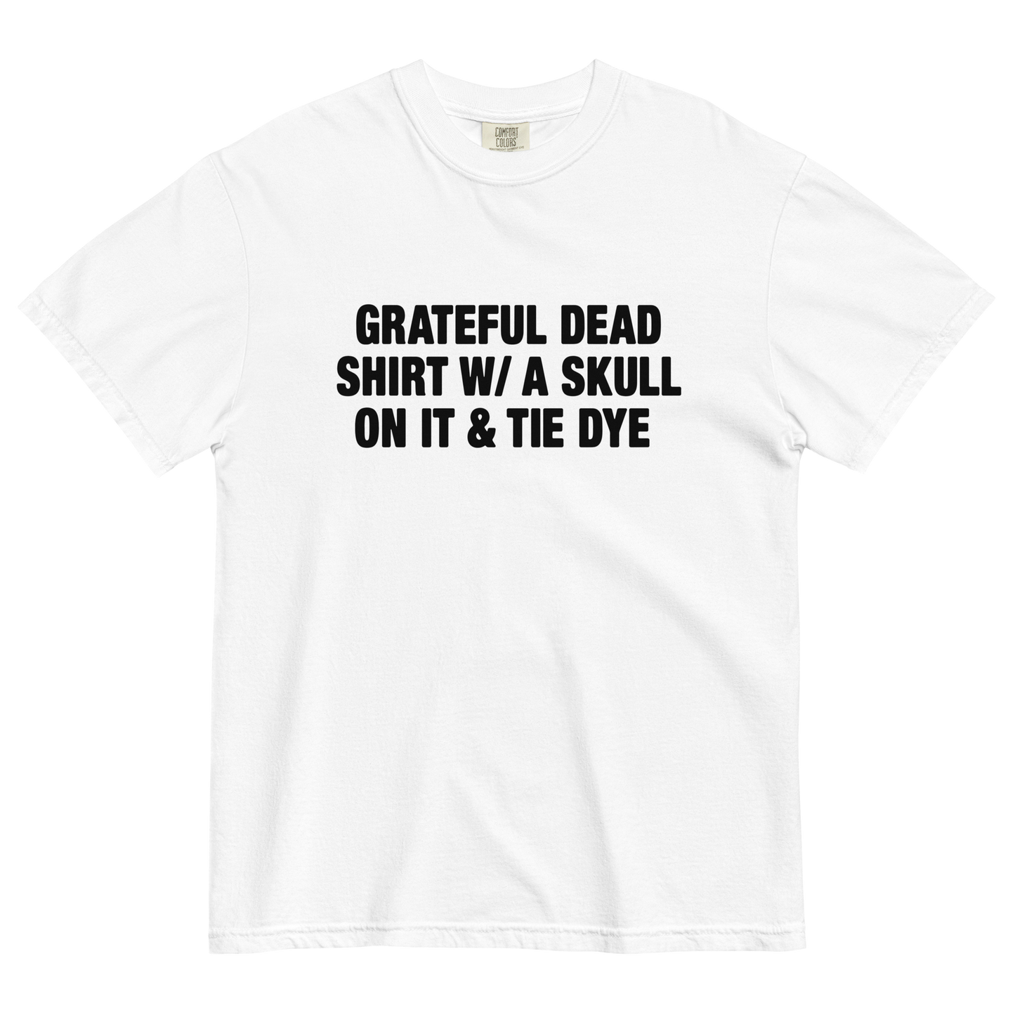 Tie Dye Band Shirt.