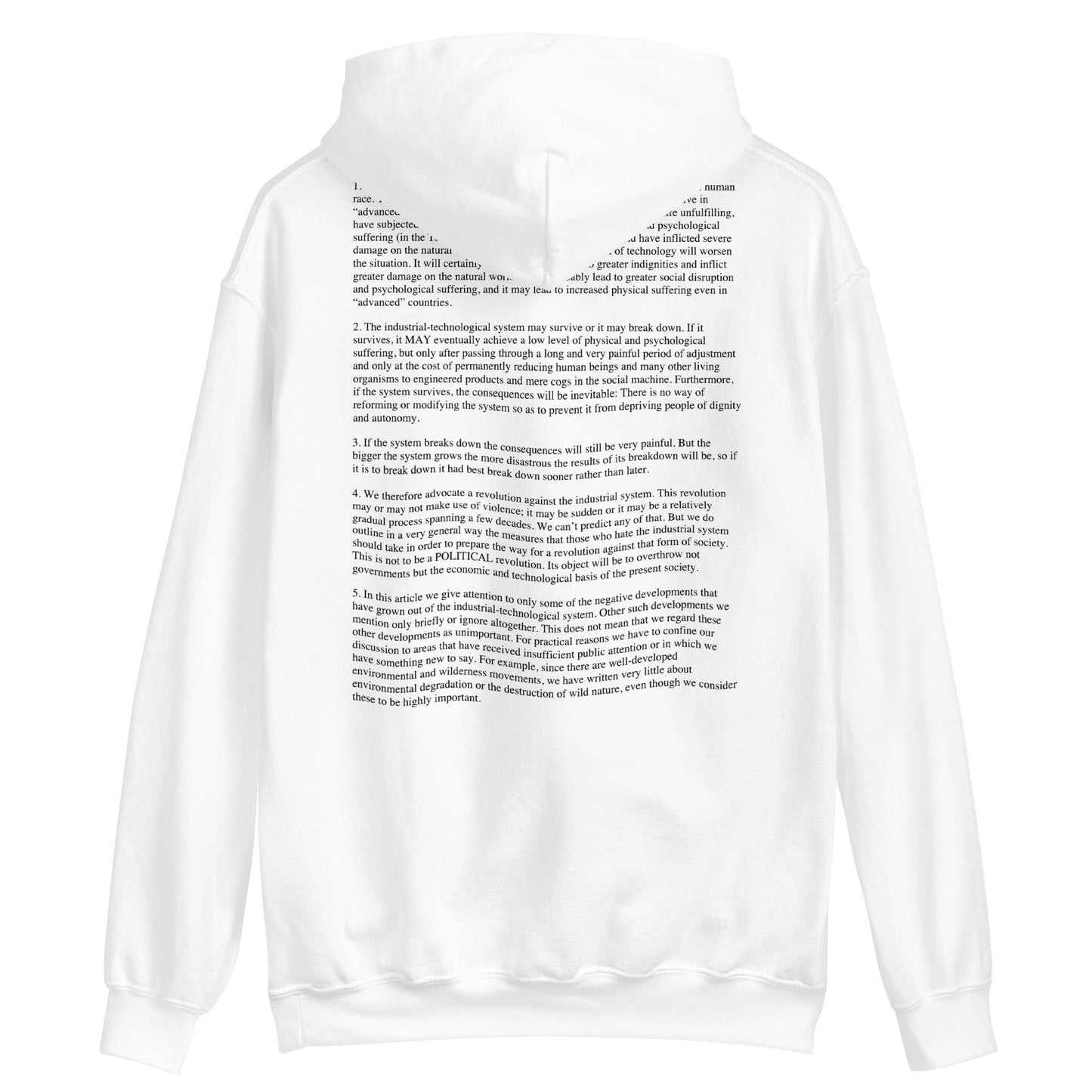 Ted's Manifesto Hoodie.