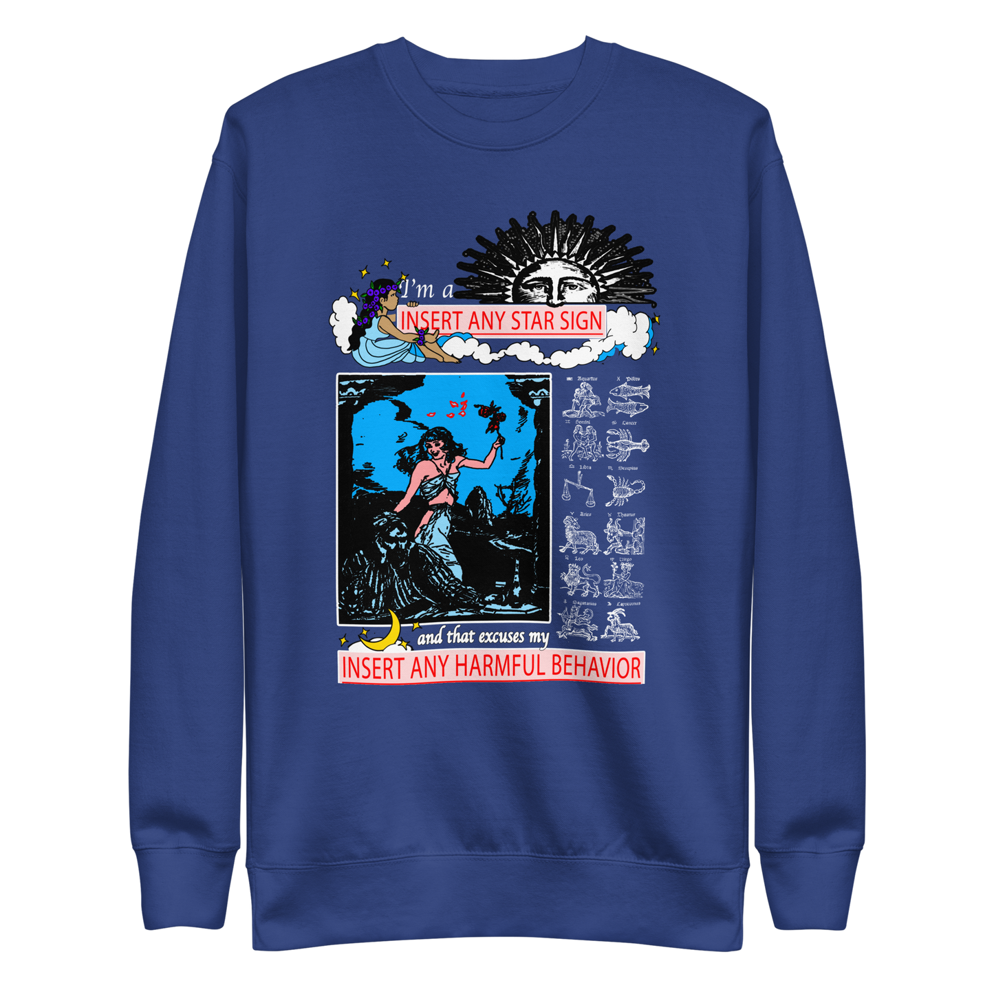 Insert Any Star Sign Crewneck.