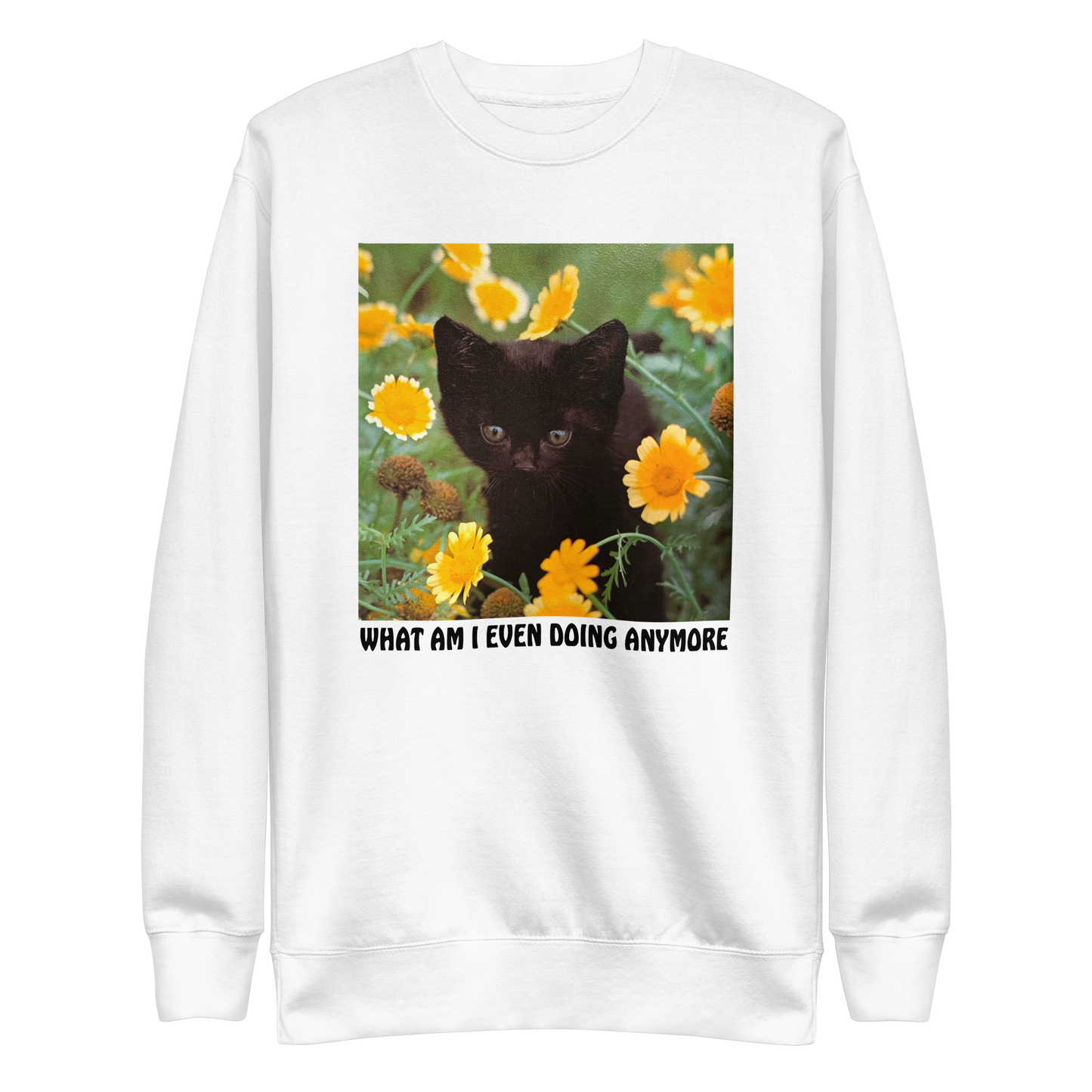 What Am I Even Doing Anymore Crewneck.