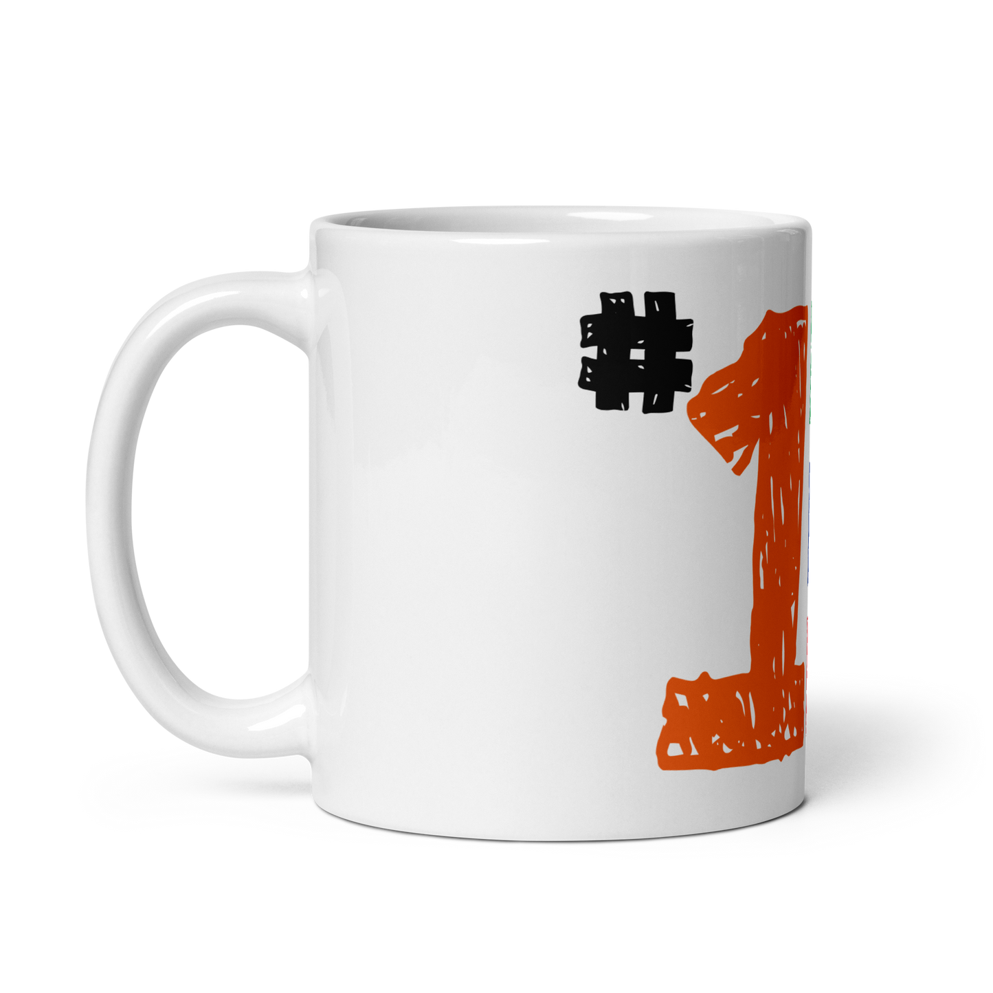 #1 Dead Beat Dad Mug.