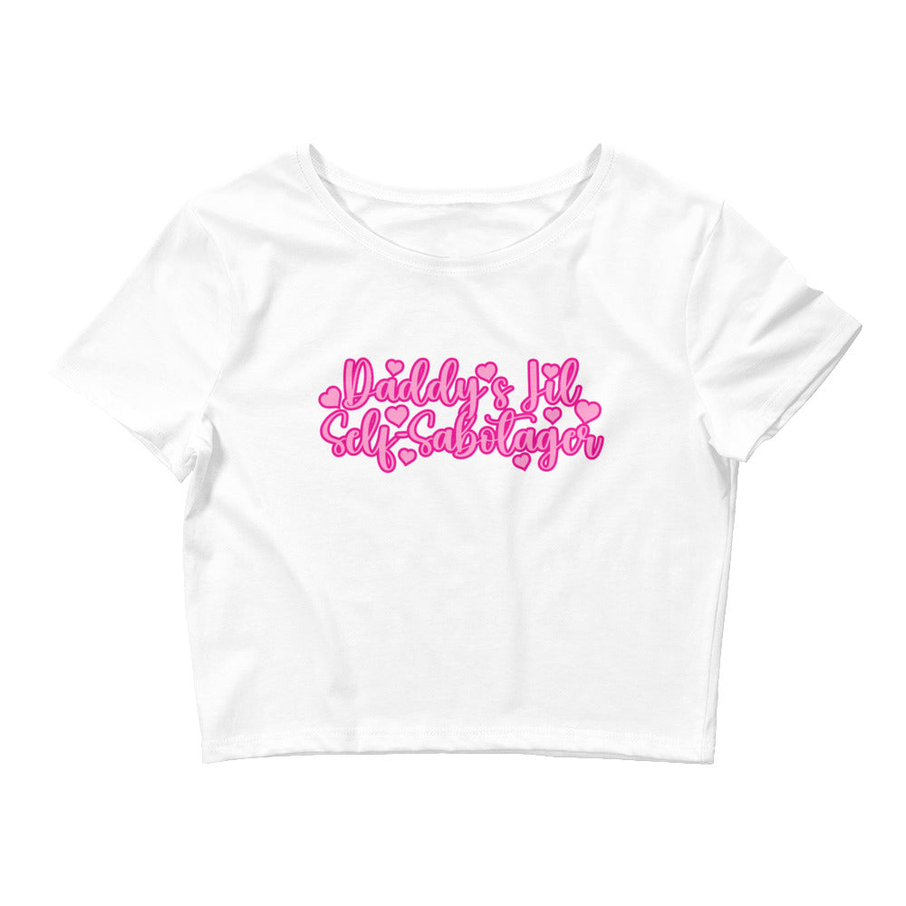 Daddy's Lil Self-Sabotager (Baby Tee).