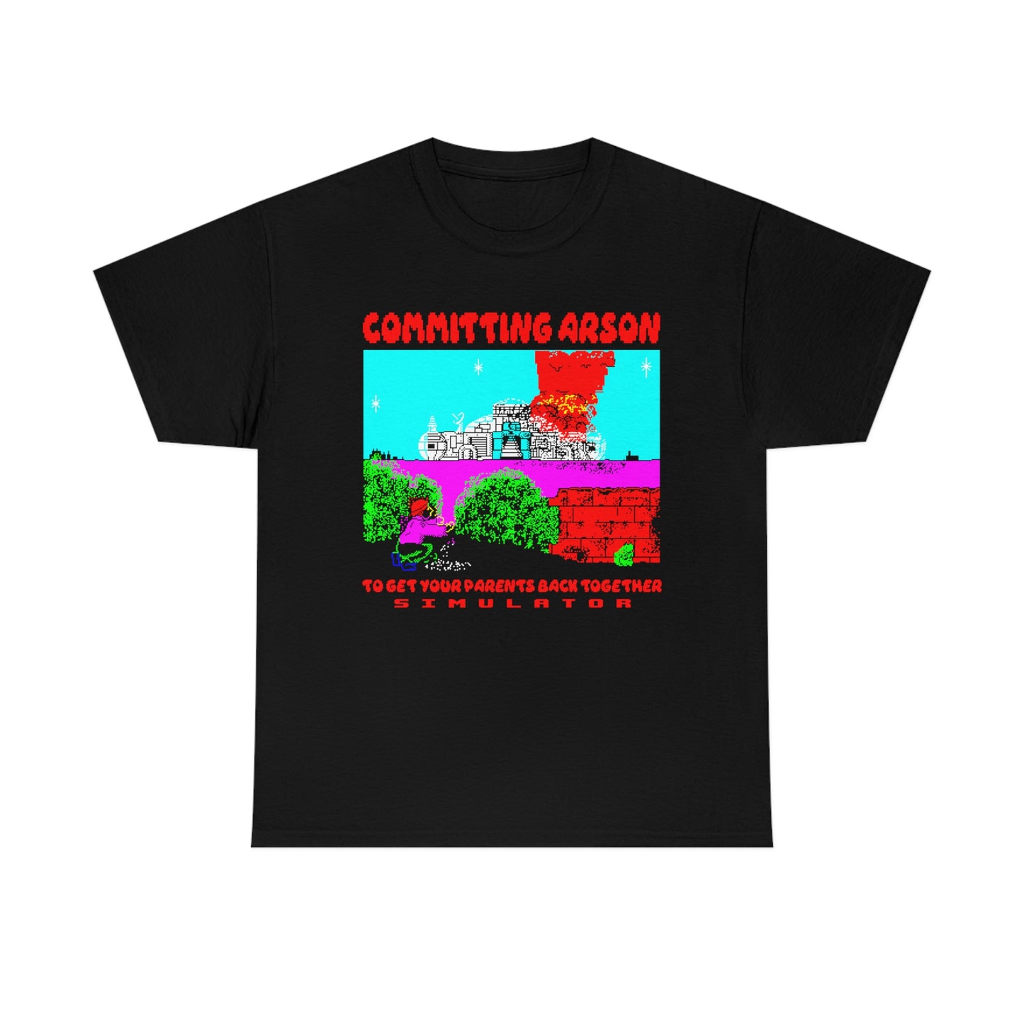 Committing Arson Simulator (8-bit)