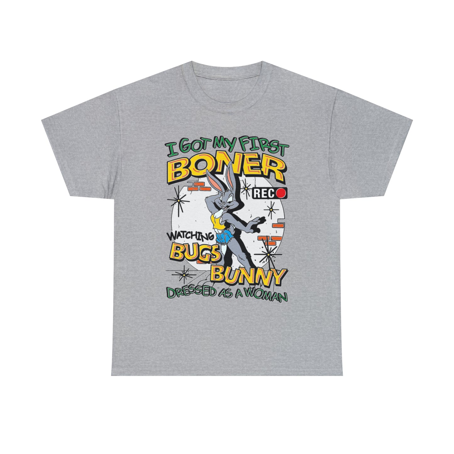 I got my first boner watching Bugs Bunny dressed as a woman.