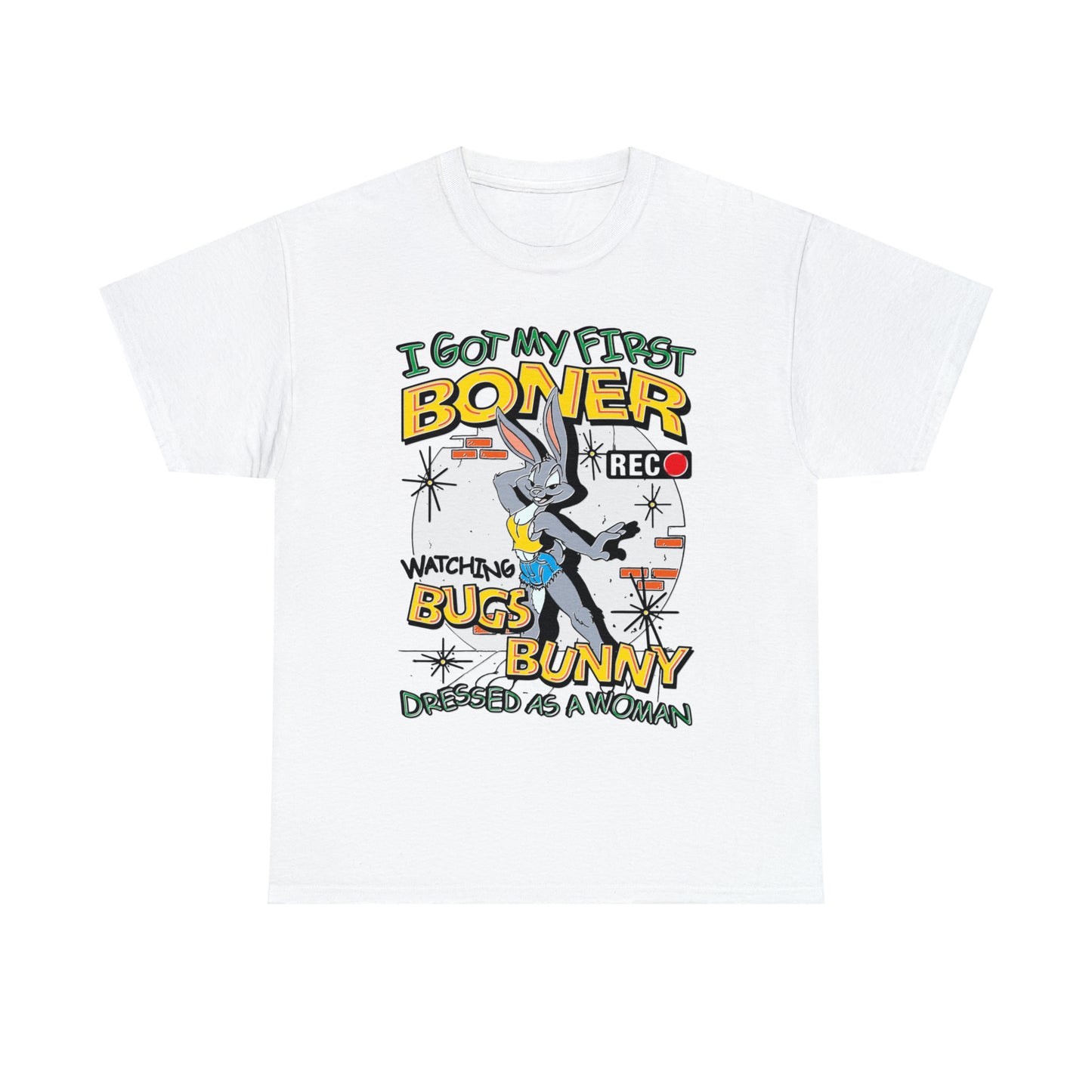 I got my first boner watching Bugs Bunny dressed as a woman.