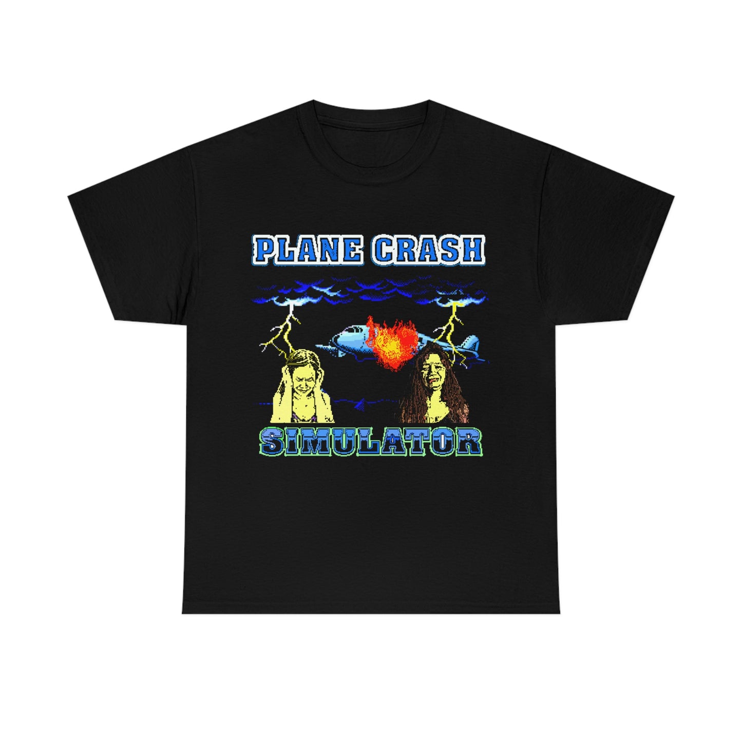 Plane Crash Simulator (8-bit).