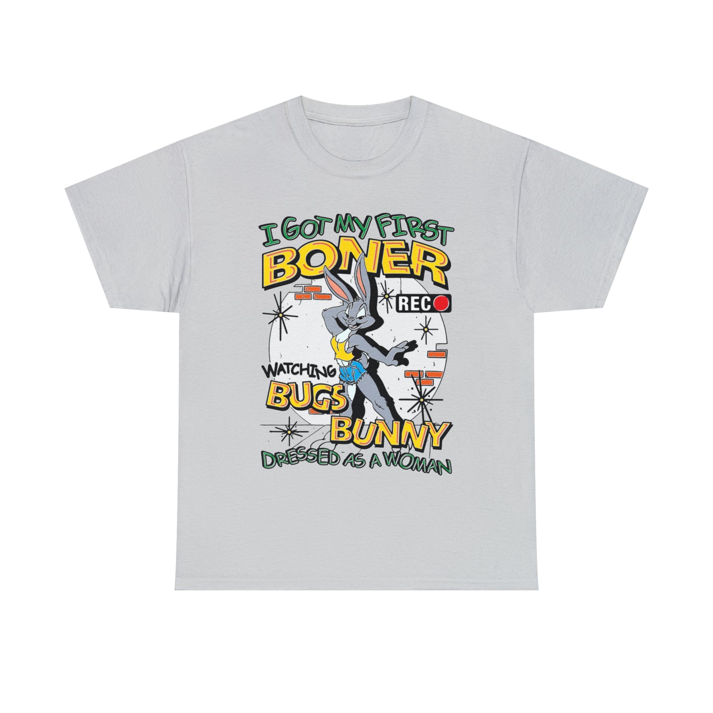 I got my first boner watching Bugs Bunny dressed as a woman.