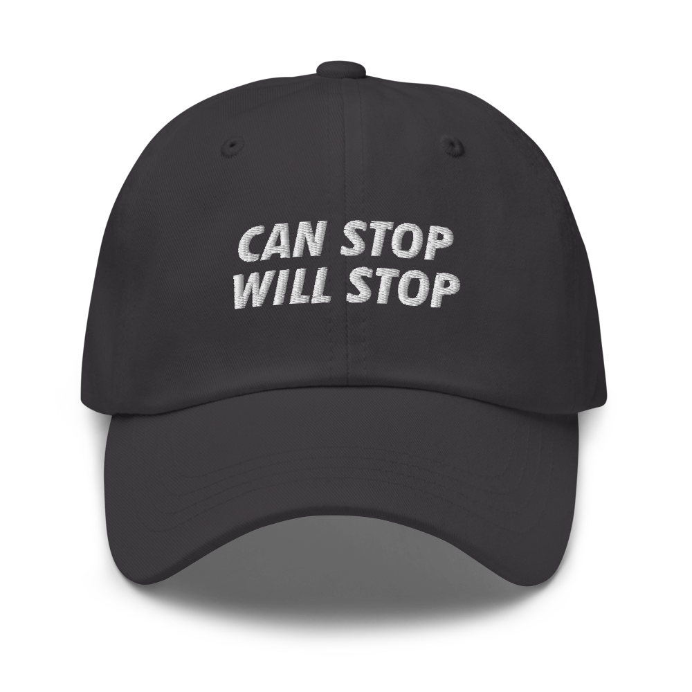 Can Stop, Will Stop.