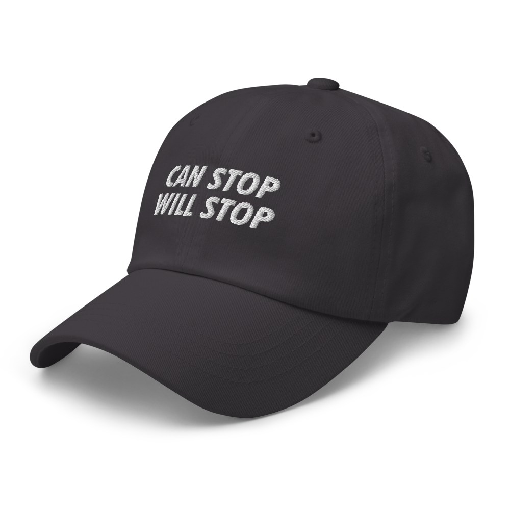 Can Stop, Will Stop.